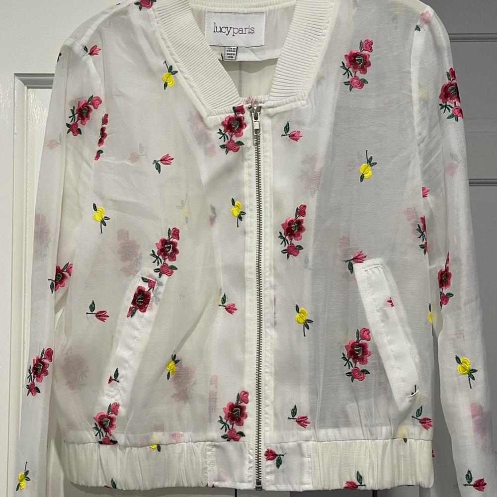 Lightweight Floral Jacket